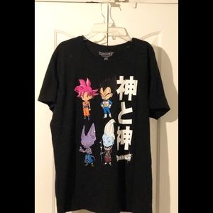 Dragon Ball Super Goku Vegeta Whis Beerus T-Shirt